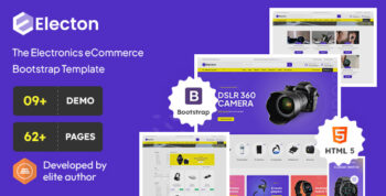 Electon - The Electronics & Gadgets eCommerce Bootstrap Template