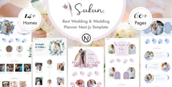 Sukun - Wedding & Wedding Planner Next Js Template