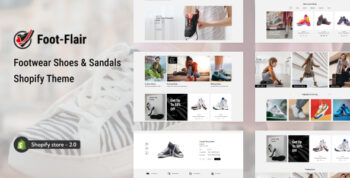 FootFlair- Footwear, Shoes Store Shopify Theme