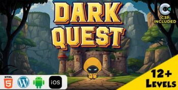 Dark Quest HTML5 Construct 3 Game