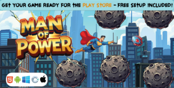 Man of Power - Construct 3 Game (HTML5