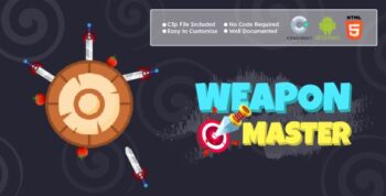 Weapon Master Game - Knife Hit Game (HTML5 & Android) | Construct 3 Game
