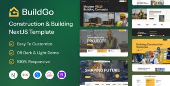 BuildGo - Construction & Building NextJS Template