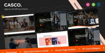 Casco - Creative Agency WordPress Theme