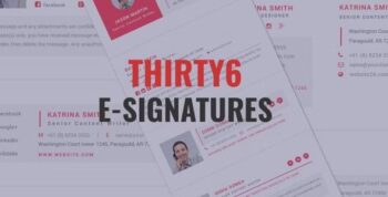 HTML Email e-signatures Code