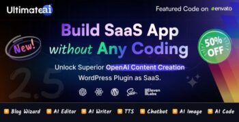 UltimateAI – OpenAI Content Generation WordPress App as SaaS