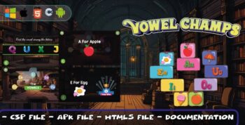 Vowel Champs – Educational Game - Construct 3