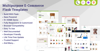 Weiboo - eCommerce Flask Template