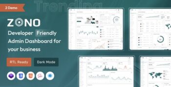 Zono - Bootstrap Admin Dashboard Html Template