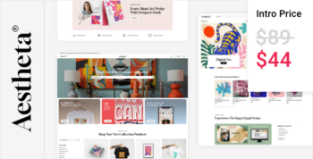 Aestheta - Print Shop & Printing Company WordPress Theme