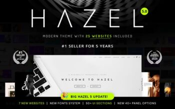 Hazel - Clean Minimalist Multi-Purpose WordPress Theme